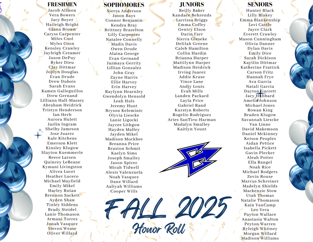 Honor Roll List
