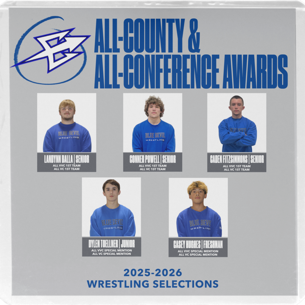 2025-2026 All-County & All-Conference Honors | Wrestling