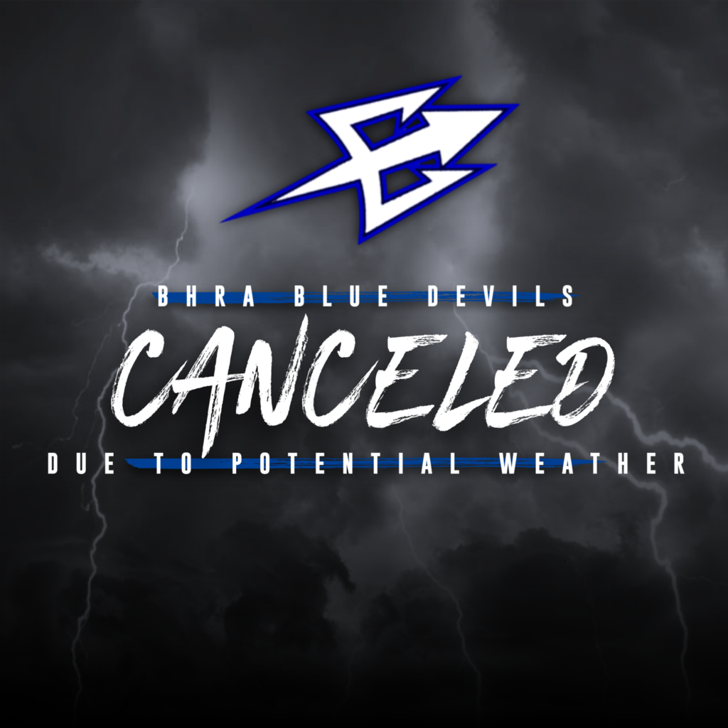 BHRA Athletics Canceled | 4/2/2026