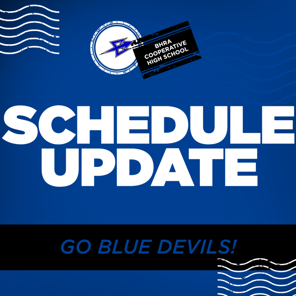 Schedule Update for 4/23 & 4/24