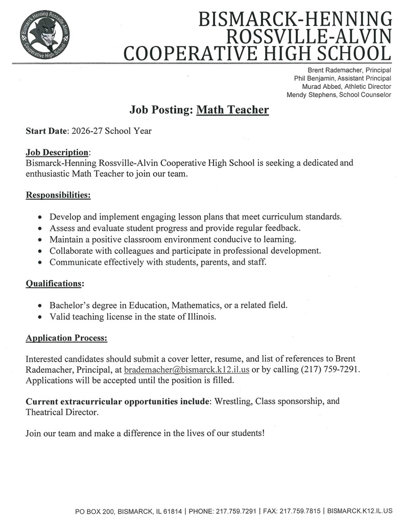 Math Teacher