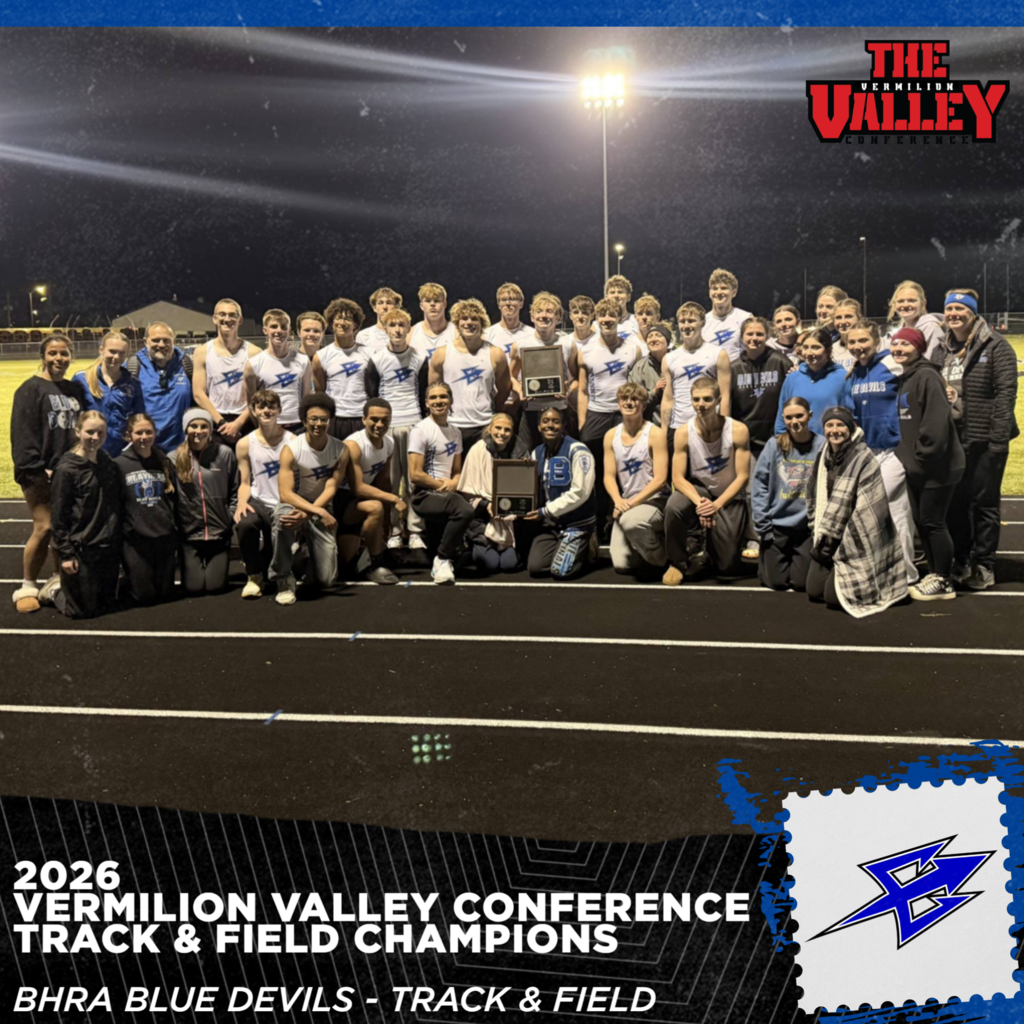 2026 Vermilion Valley Conference Track & Field Champions | BHRA Blue Devils Track & Field - Boys & Girls
