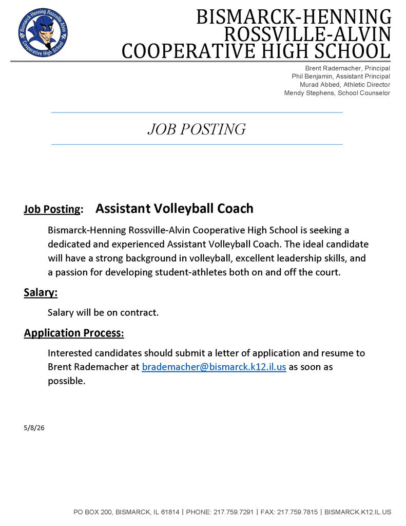 Assistant Volleyball
