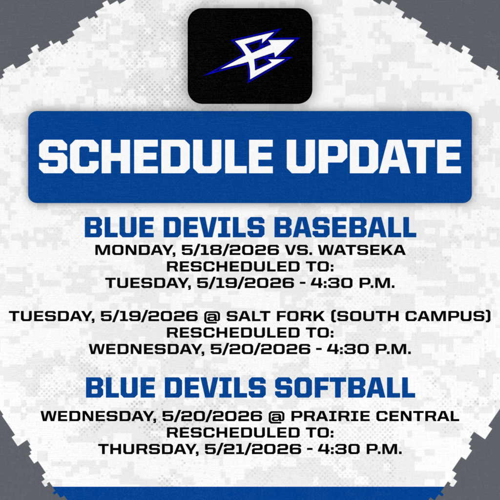 Schedule Update!