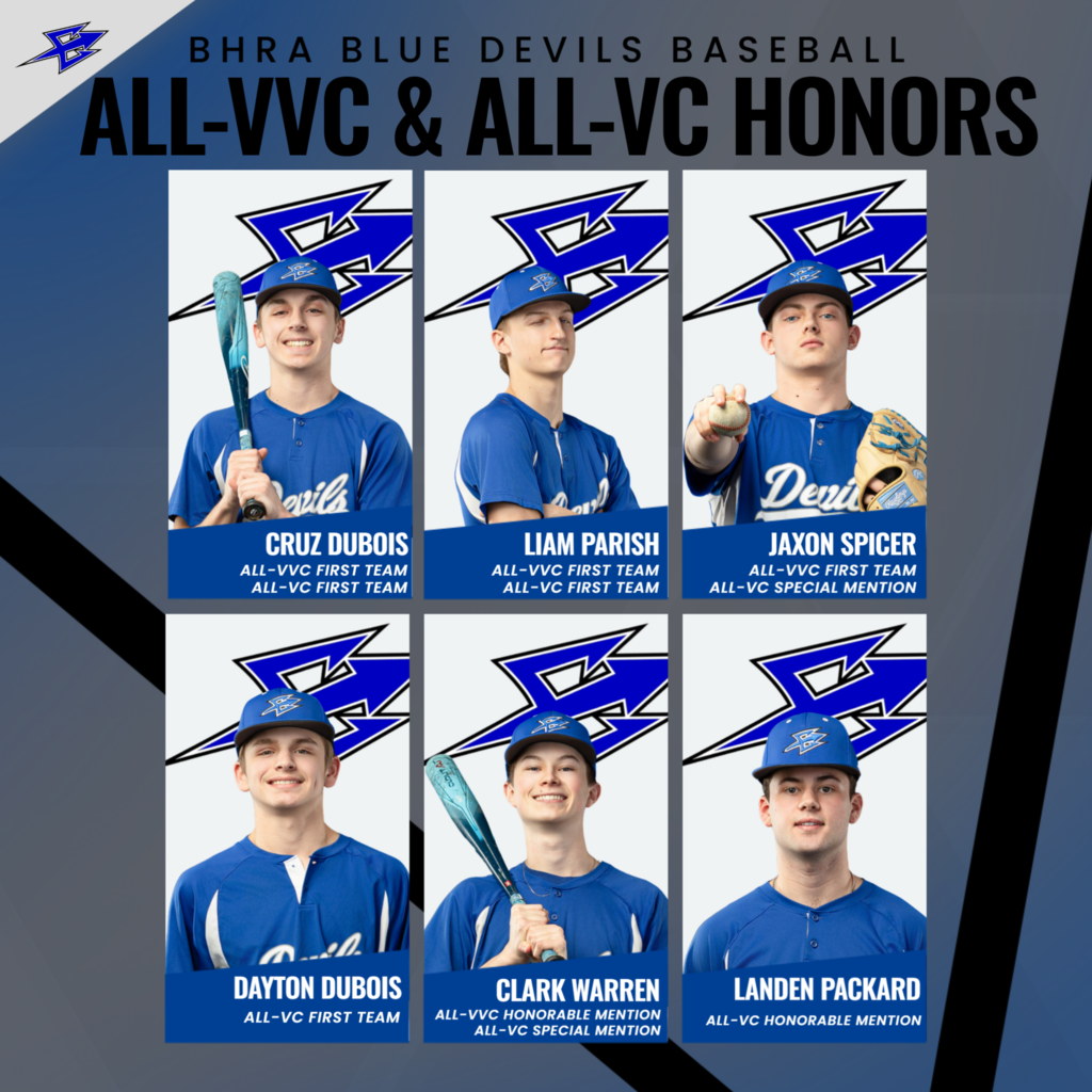 2026 All-VVC & All-VC Postseason Baseball Honors