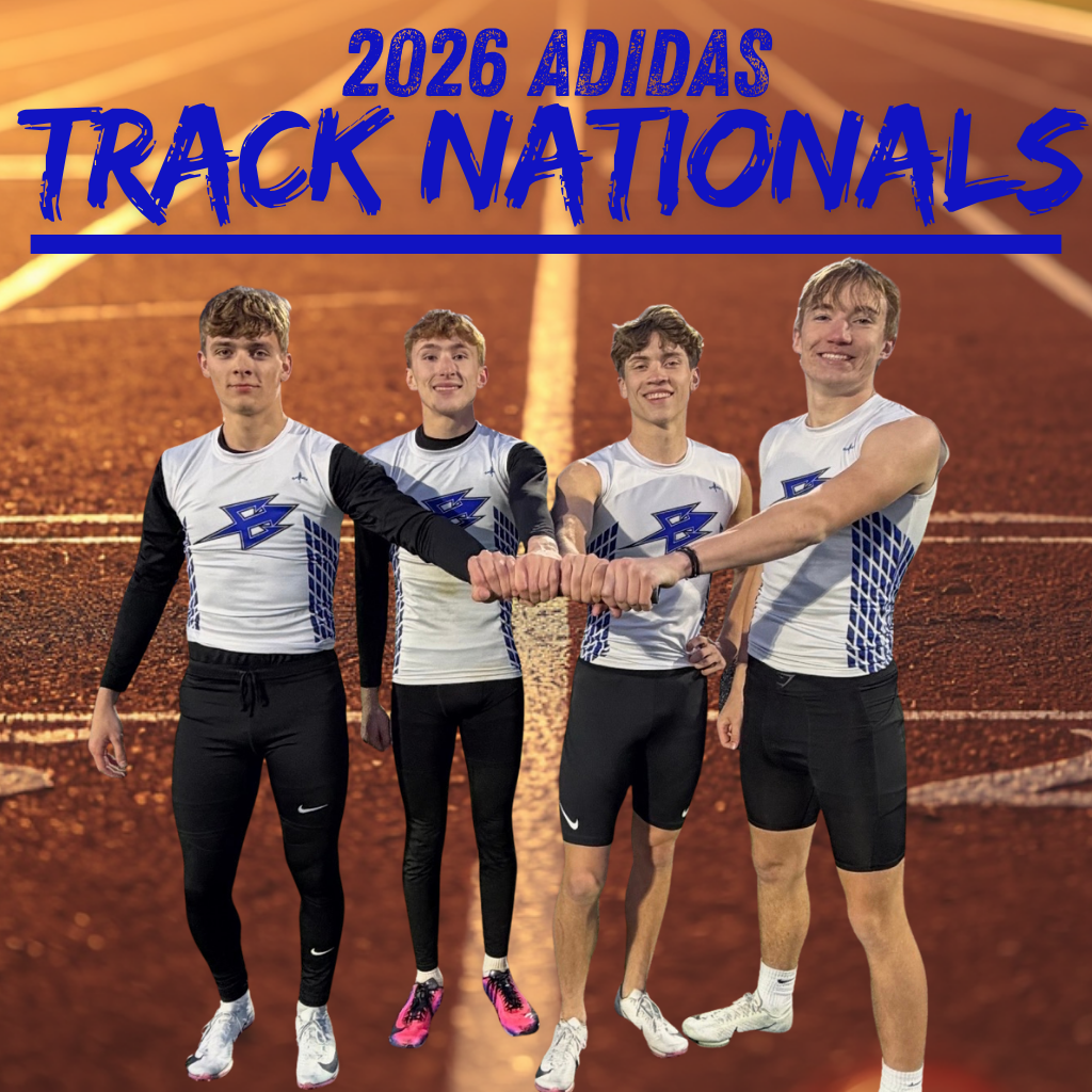 2026 Adidas Track Nationals | 4x100m Relay Team | Isaac Cahill, Dylan Davis, Gavin High, Mason Cunningham