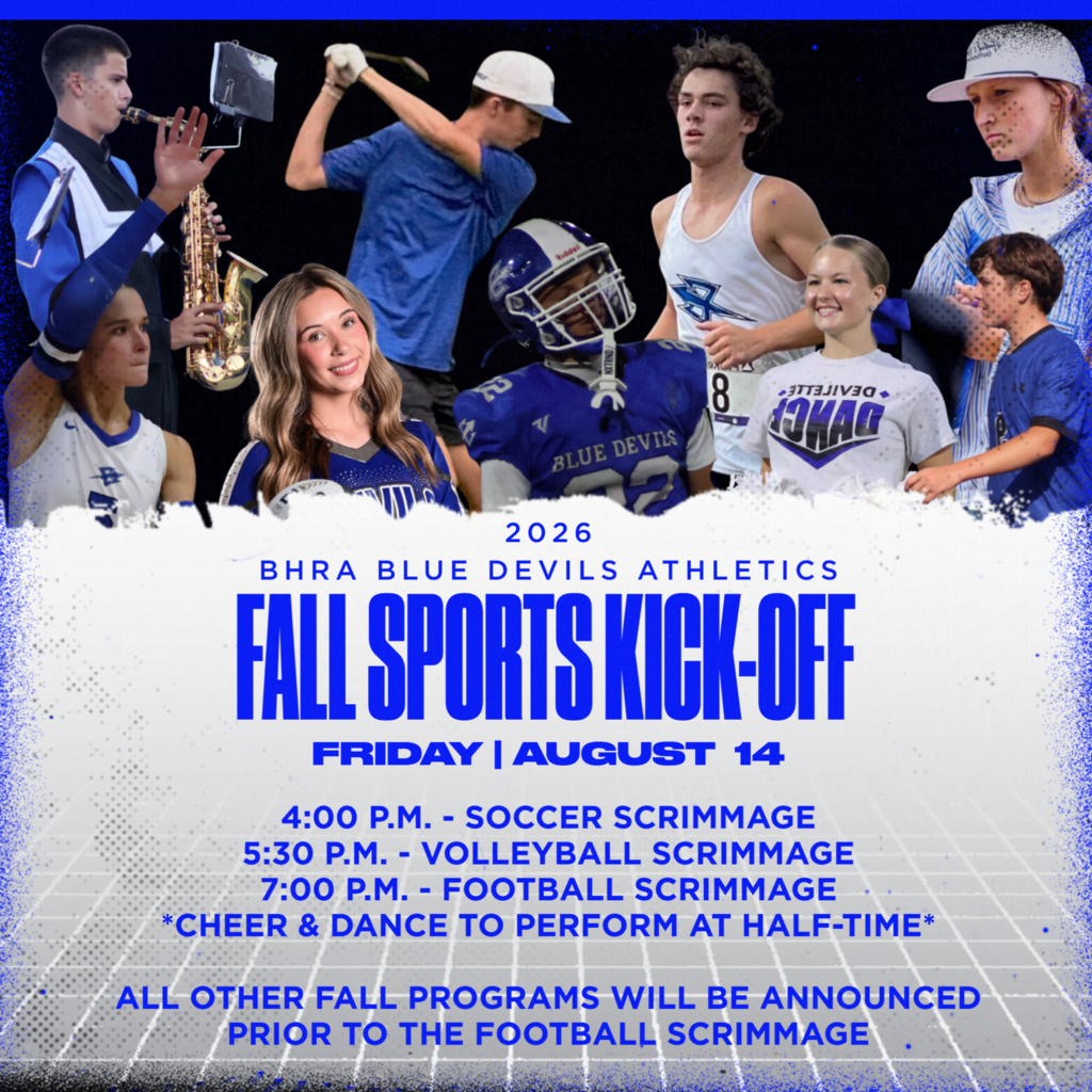 2026 Fall Sports Kick-Off | Friday, August 14th, 2026