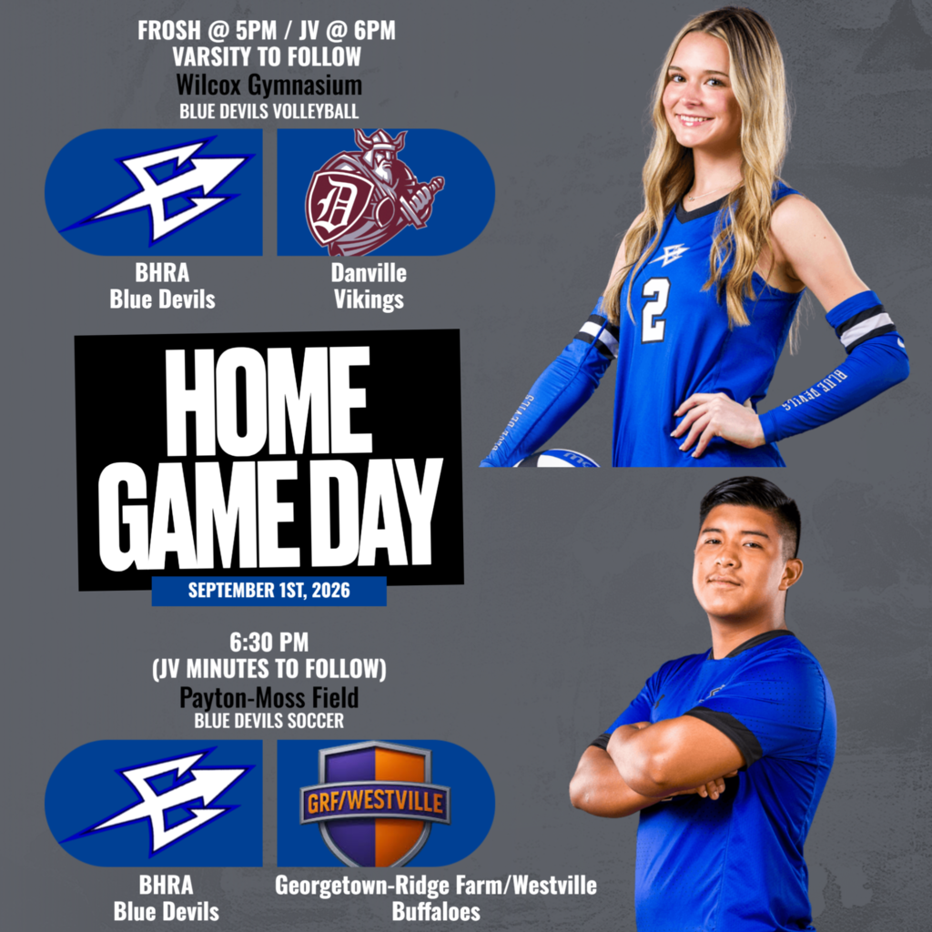 Blue Devil Game Day | Home Soccer & Volleyball