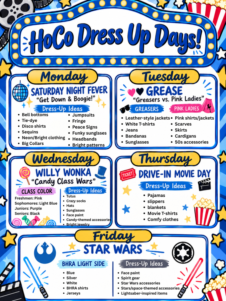 HoCo Dress Up Days!