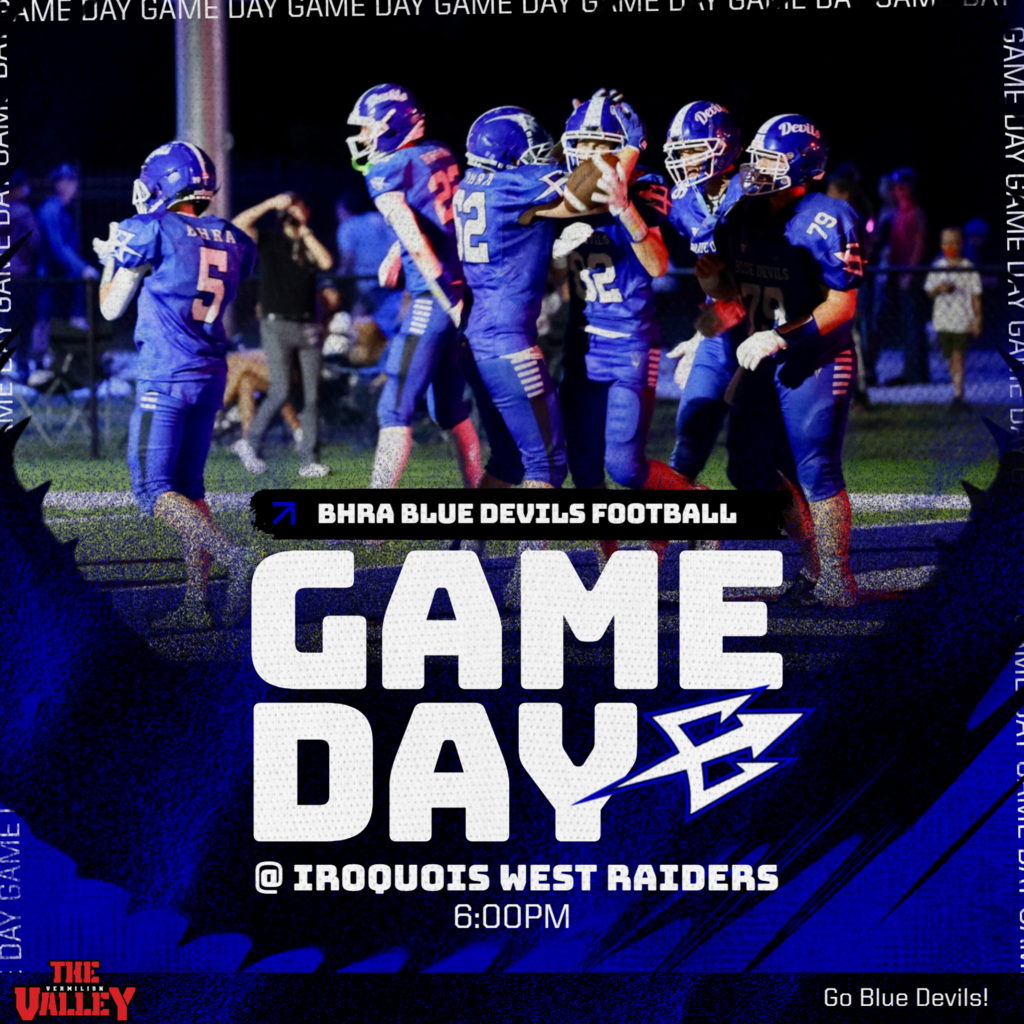 Blue Devil Football Game Day | vs. Iroquois West | 9/19/2026