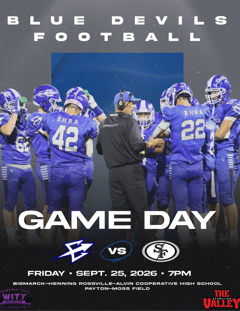 Blue Devil Football Game Day | vs. Salt Fork | 9/25/2026 | Homecoming