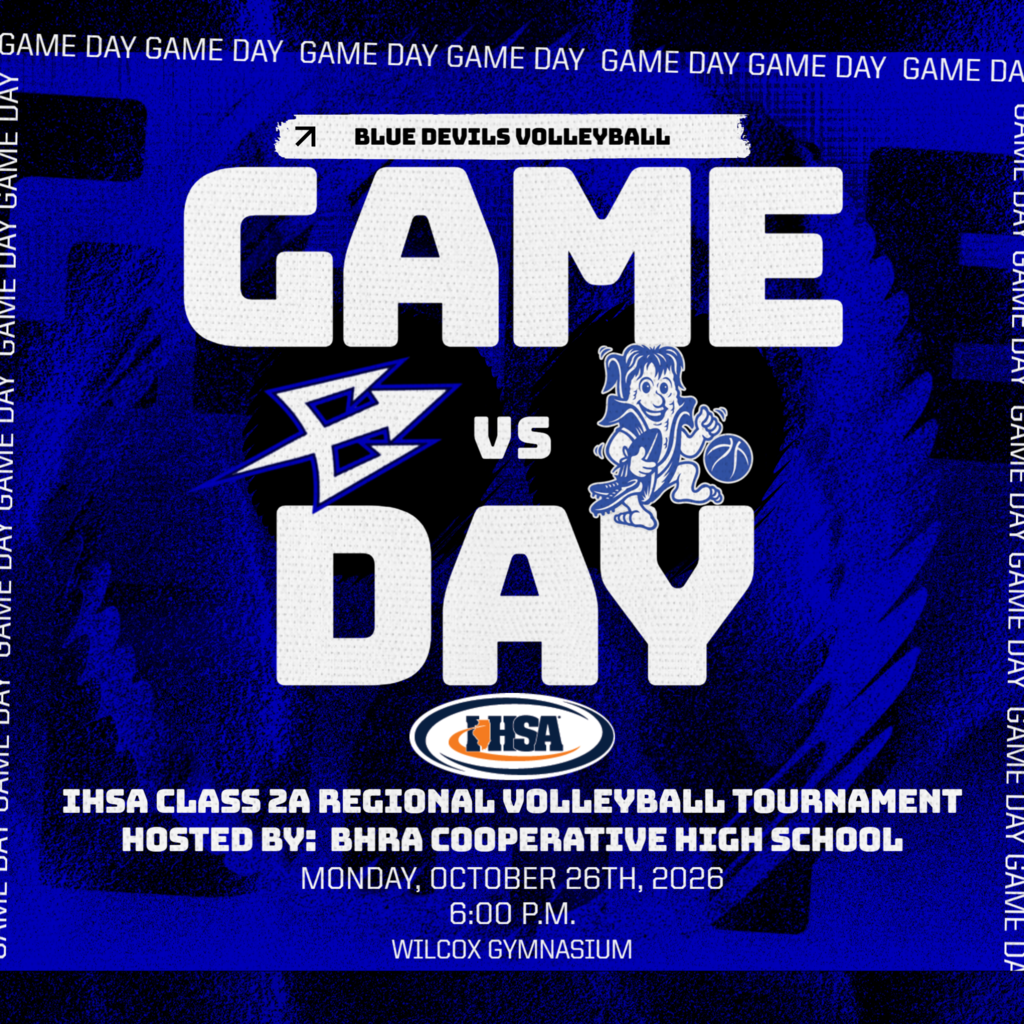 BHRA Volleyball Game Day | Regionals vs. Hoopeston Area Cornjerkers | 10/26/2026