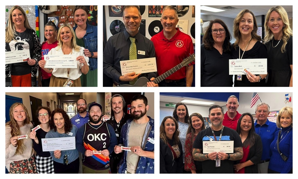 2025-26 BEEF Teacher Grant Recipients