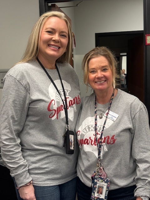 Mrs. Stamm and Mrs. Henderson