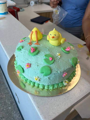 Ducks on a pond