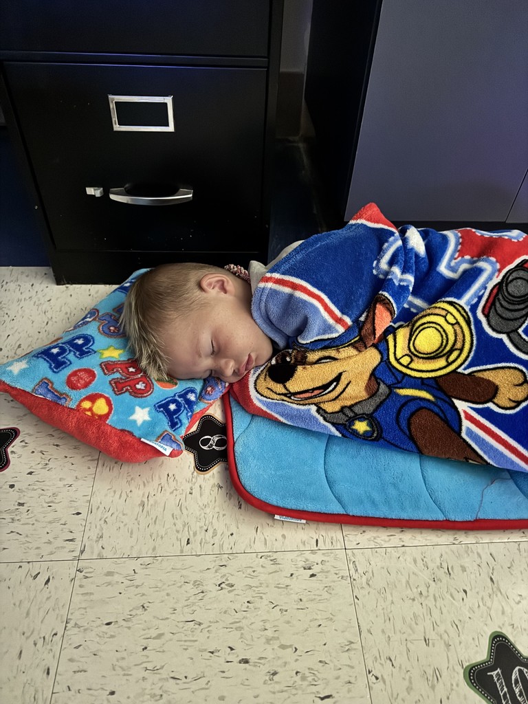 First day wore him out.