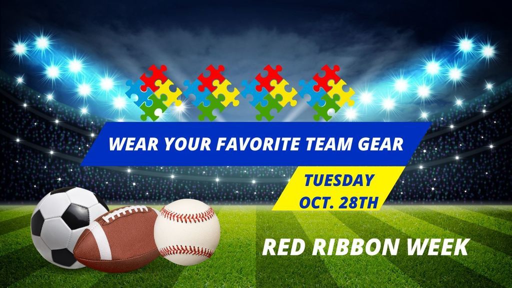 Wear your favorite team gear.