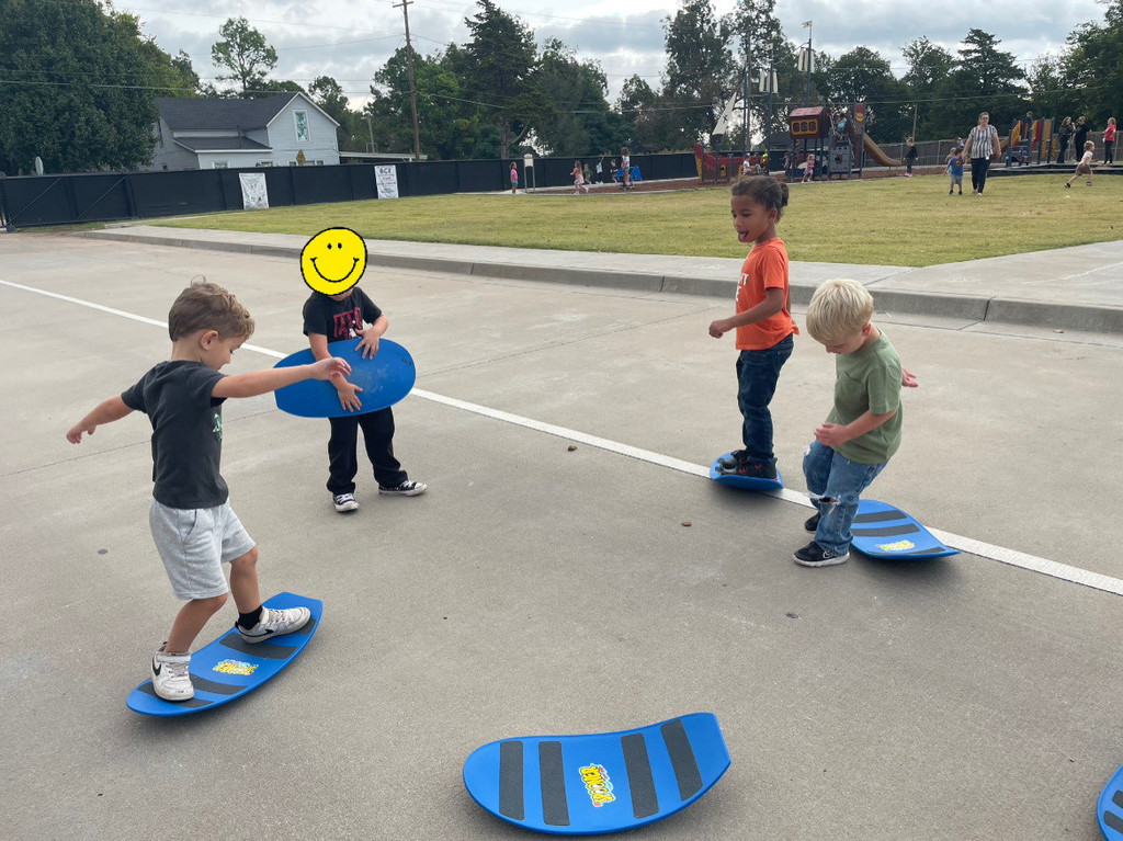 Pre-K morning movement with Mrs. Eccles