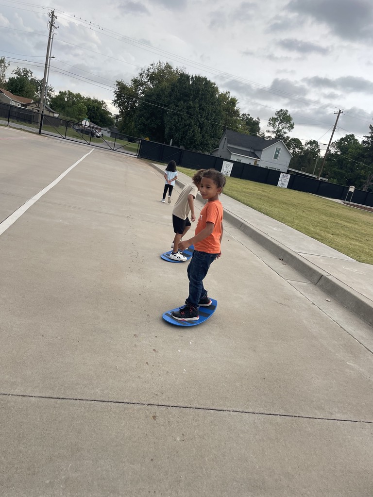 Pre-K morning movement with Mrs. Eccles