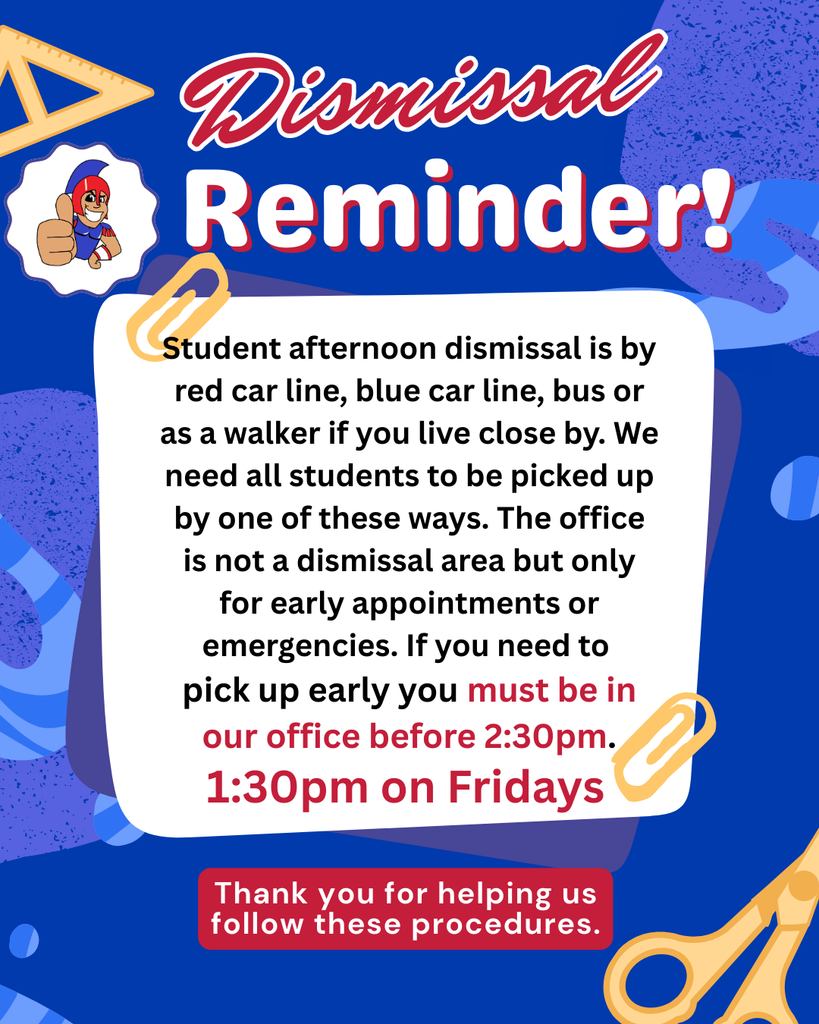 Dismissal Reminder