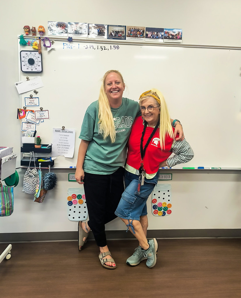 Mrs. Andria and Mrs. Williams