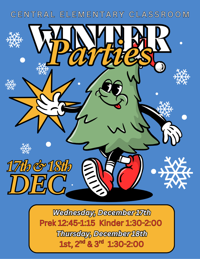 Winter parties are next week