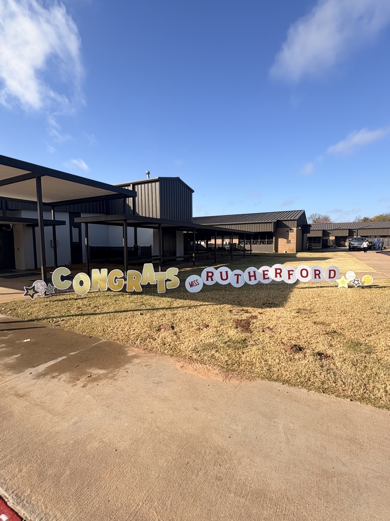 Congrat to Ms. Rutherford