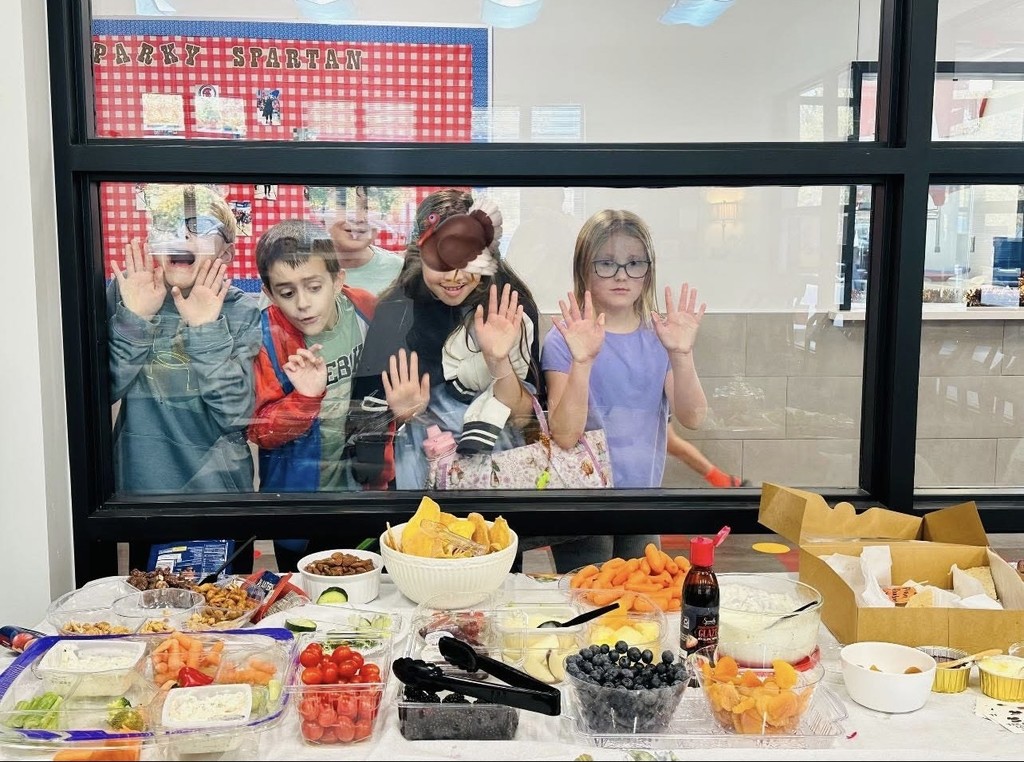 Teacher Luncehon: Beckham Childe, Logan Grove, Liam Eilenberger, Celica Cutler