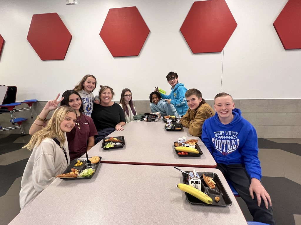 Mrs. Stout and her old students