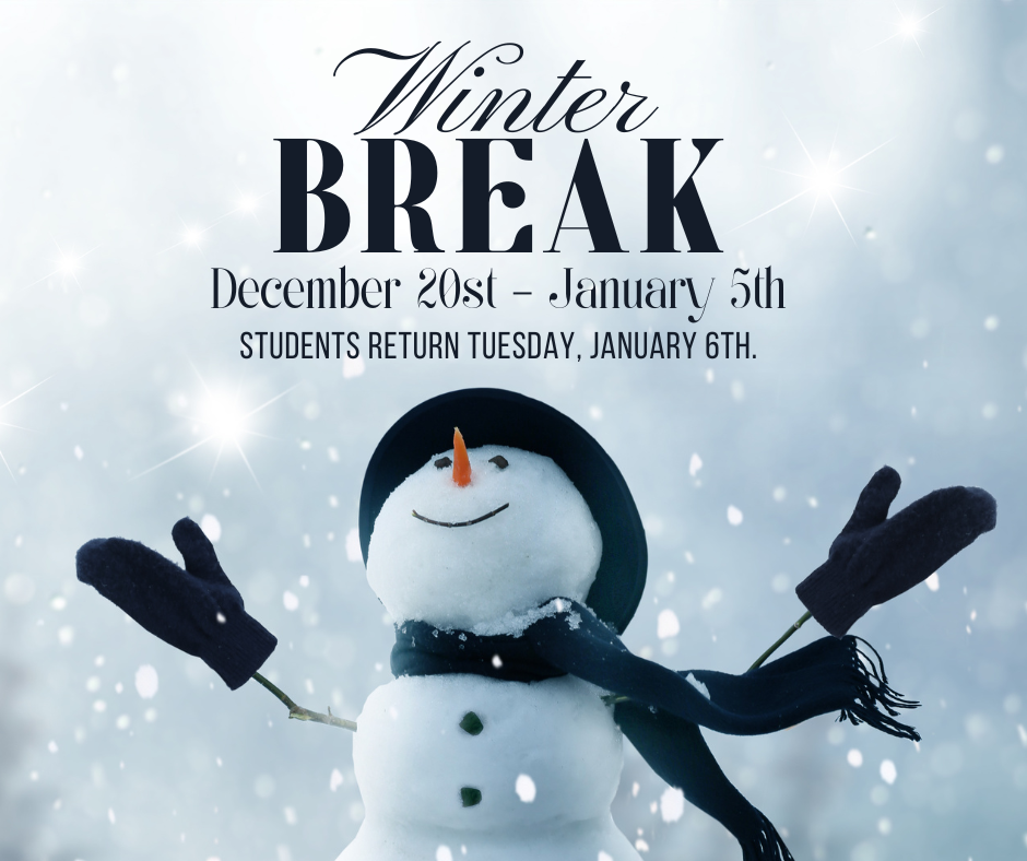 Enjoy your winter break