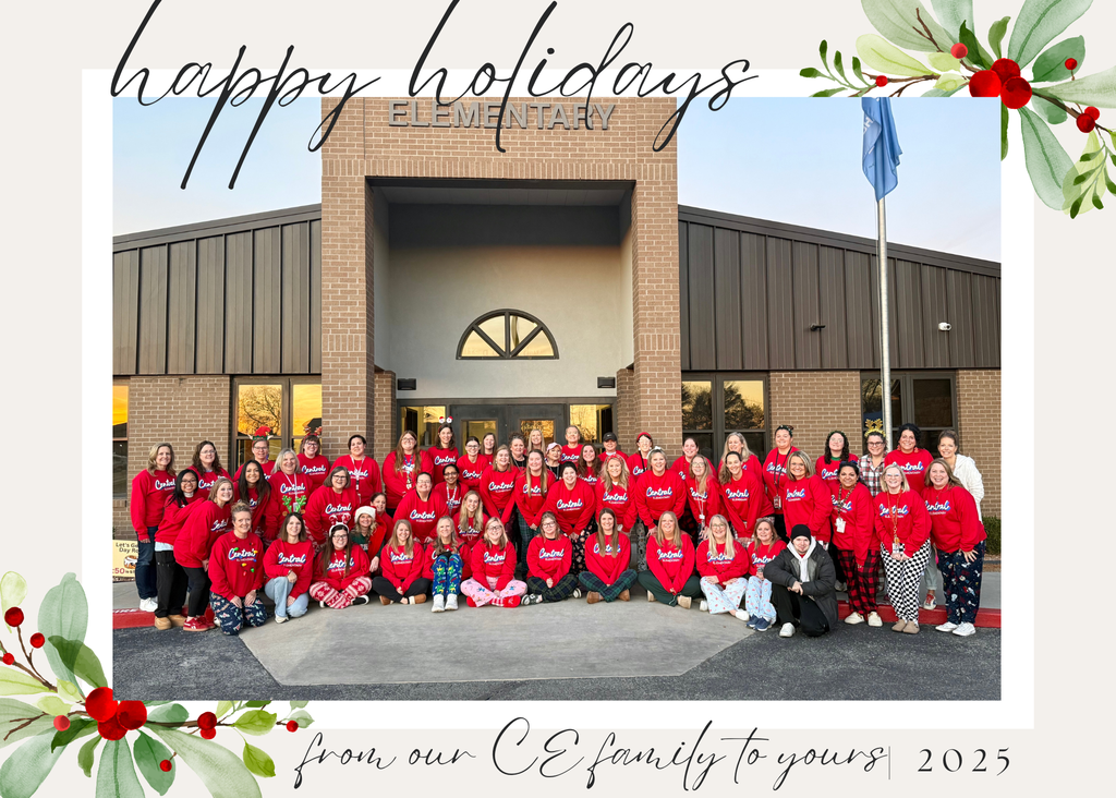 Merry Christmas from your family at Central Elementary
