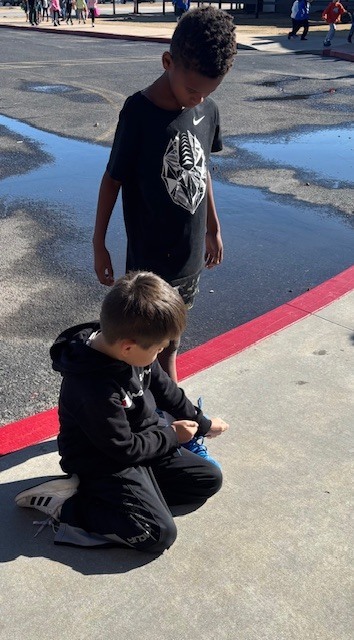 Friends helping friends