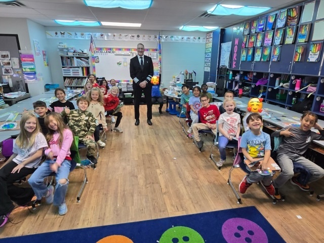 Ms. Hankins class ready for take off