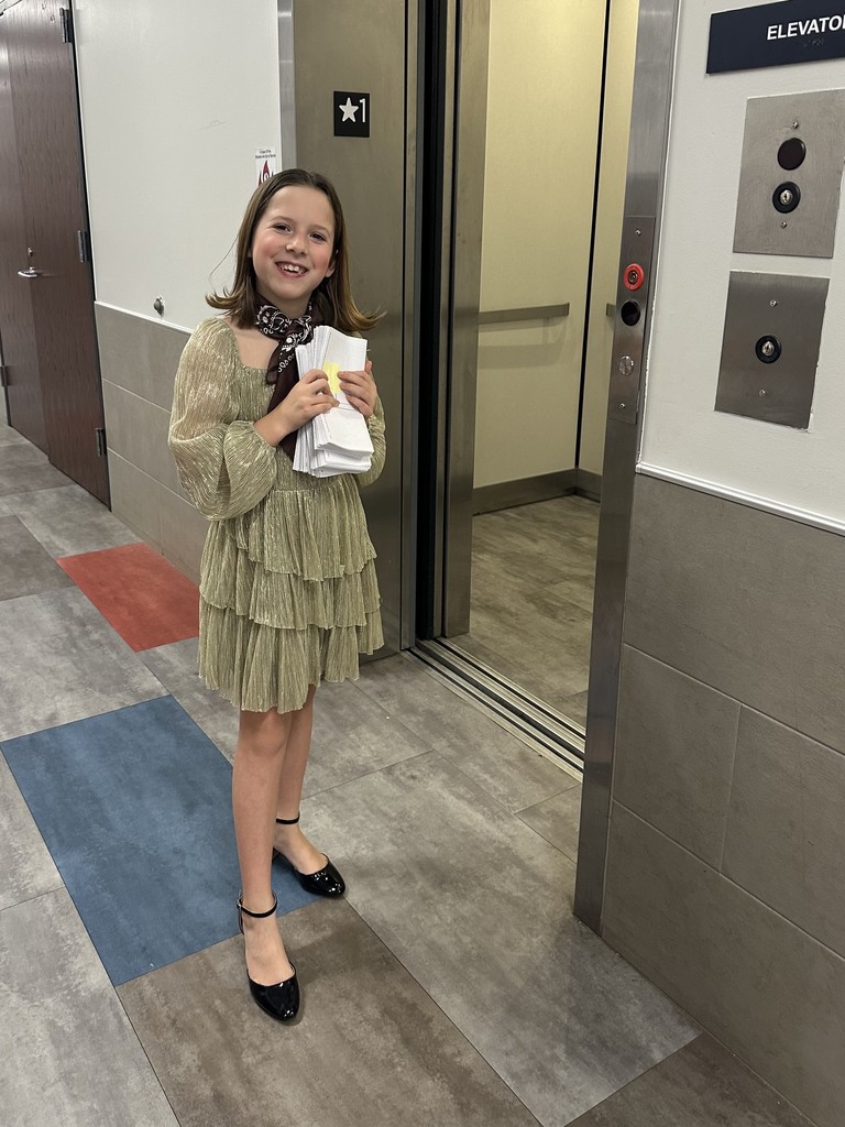 Charleston Scheer as Principal for the Day