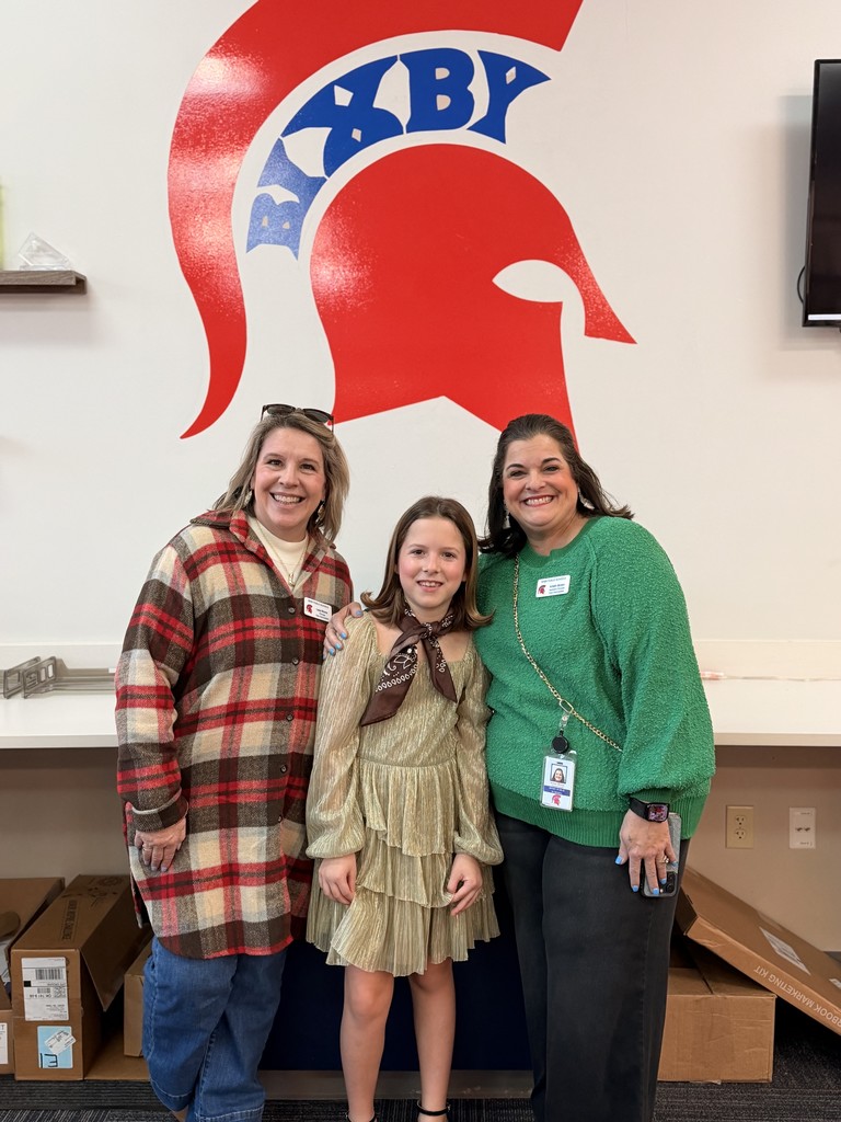 Charleston Scheer with Mrs. Moore and Mrs. Brown