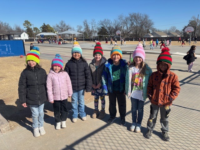 Perfect day for a new hat.