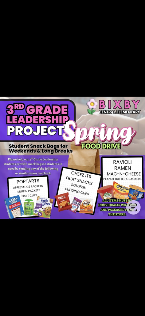 3rd grade leadership project