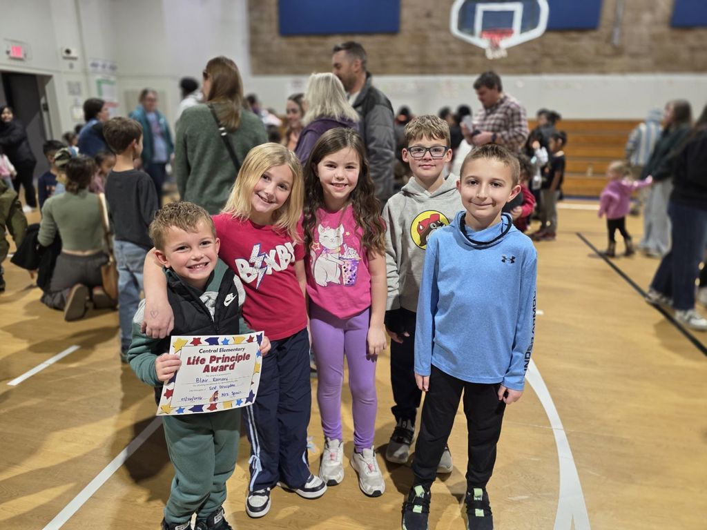 Blair, Lilah,  Everly,  Colum and Brooks