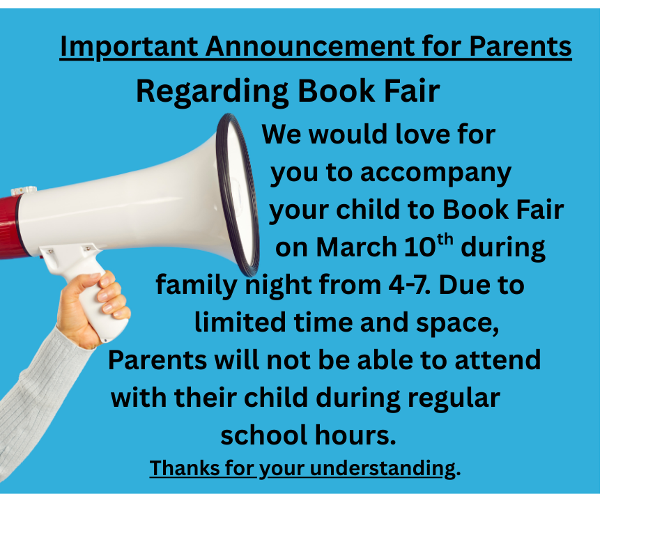 Important announcement