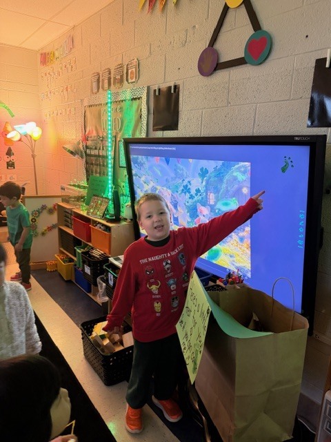 Look says Zachary, he was on the white board.