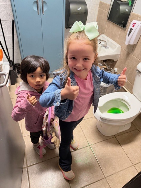 He used the restroom while in the class.