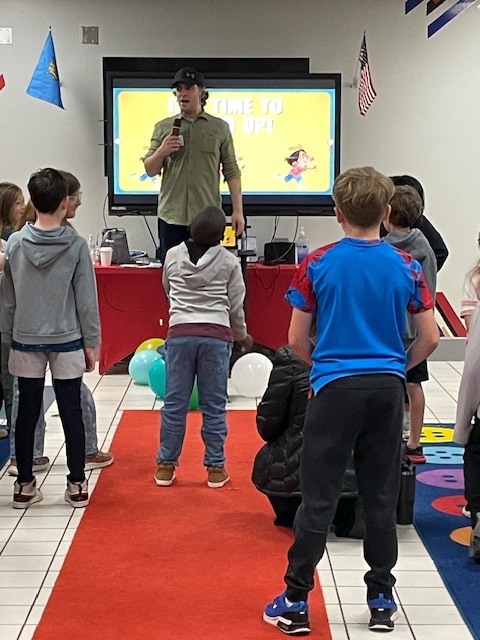 Published author Justin Colon paid a visit to CE