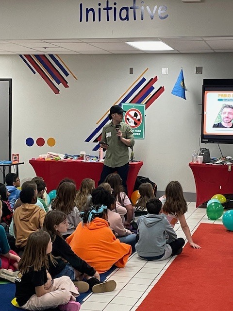 Published author Justin Colon paid a visit to CE