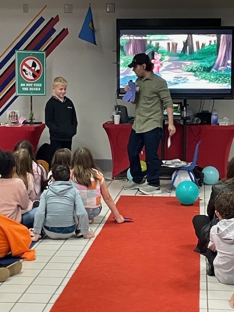 Published author Justin Colon paid a visit to CE