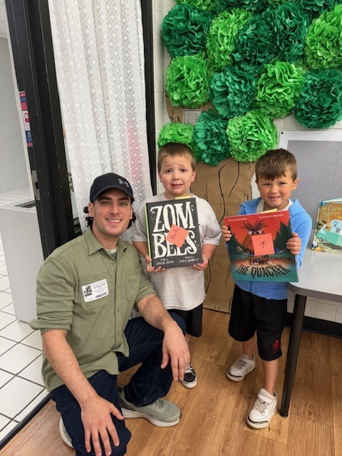 Published author Justin Colon paid a visit to CE