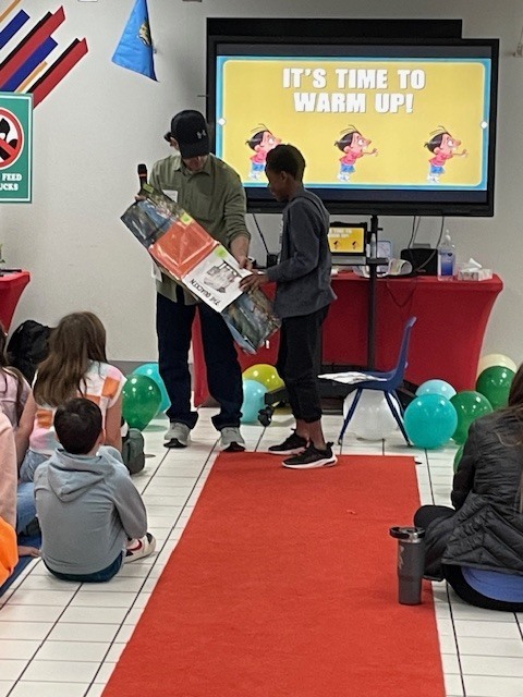 Published author Justin Colon paid a visit to CE