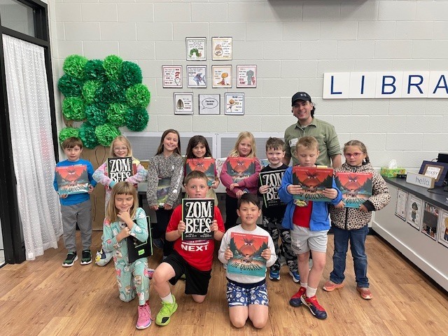 Published author Justin Colon paid a visit to CE