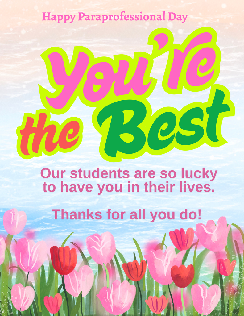 Happy paraprofessional day
