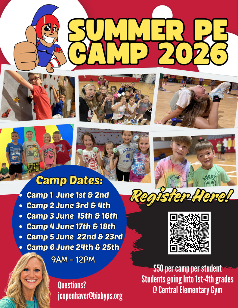 PE summer camp sign ups!