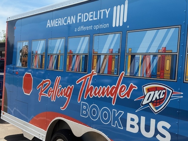 Thunder Rolling Book Bus